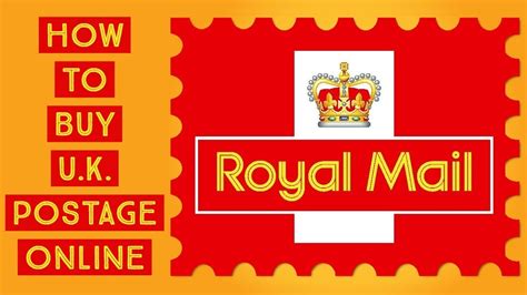 Purchasing Royal Mail Postage Online 